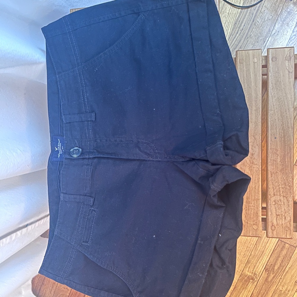 American Eagle-Classic Black Women's Casual Shorts
